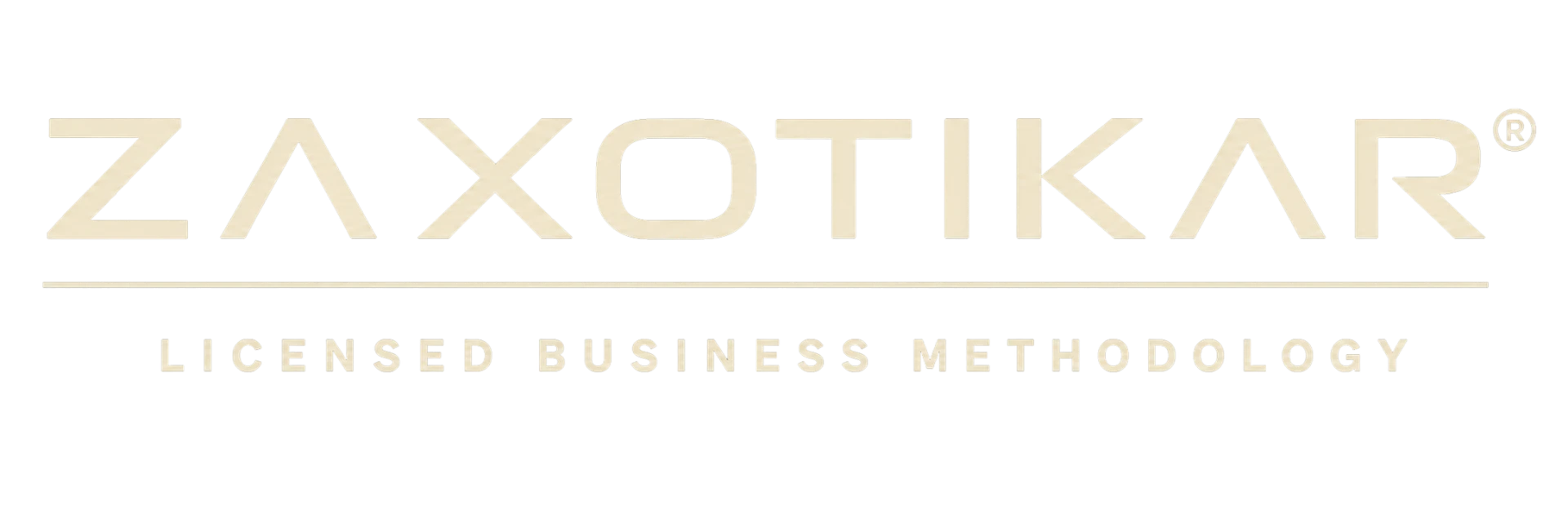 ZAXOTIKAR — Licensed Business Methodology